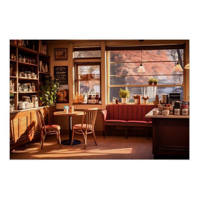 Pôster Compro Cozy Coffee (Frente)