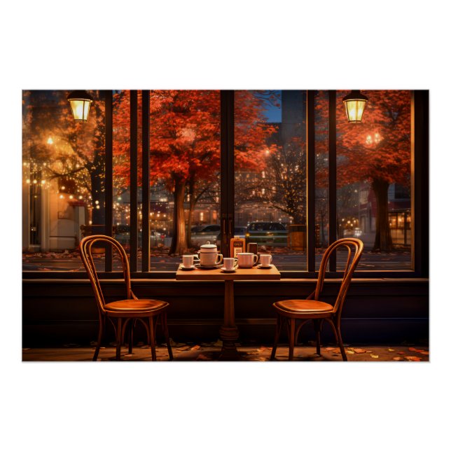 Pôster Compro Cozy Coffee (Frente)