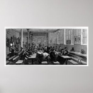 Pôster Compro de café do trabalhador