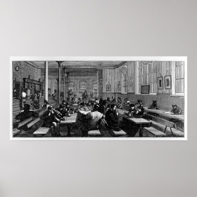 Pôster Compro de café do trabalhador (Frente)