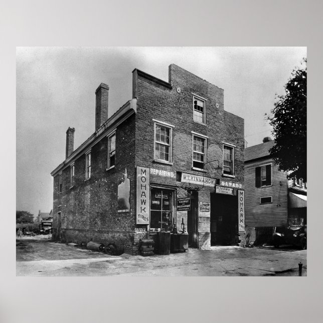 Pôster Compro de reparo e pneus para automóveis: 1940 (Frente)