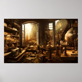 Poster Compro de segunda mão do século XIX