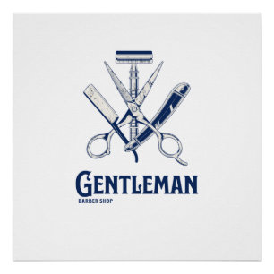 Pôster Compro Gentleman Barber