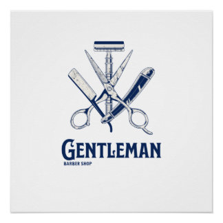 Pôster Compro Gentleman Barber