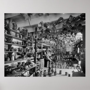 Pôster Compro George Ohr Pottery, 1901