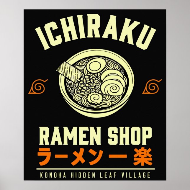 Poster Compro Ichiraku Ramen (Frente)