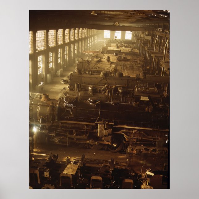 Poster Compro Locomotive, 1942 (Frente)