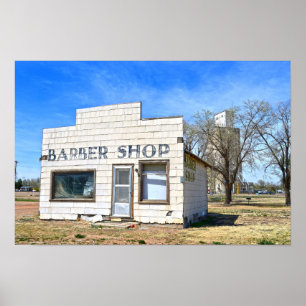 Poster Compro Oklahoma Panhandle Barber
