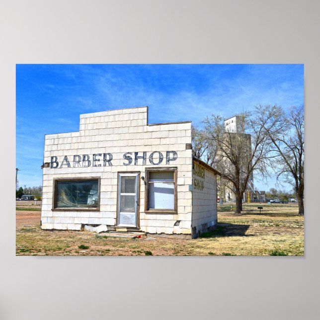 Poster Compro Oklahoma Panhandle Barber (Frente)