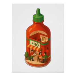 Pôster Compro Sriracha Pho