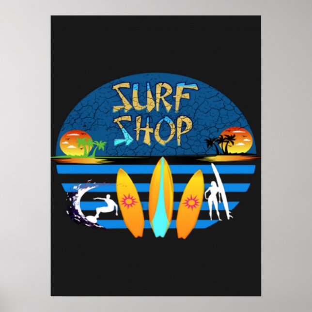 Poster Compro surf (Frente)