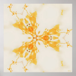 Poster Comprometido com um Passado Abstrato
