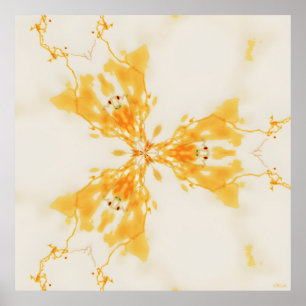 Poster Comprometido com um Passado Abstrato