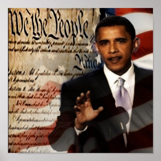 Pôster Compromisso Constitucional (Frente)