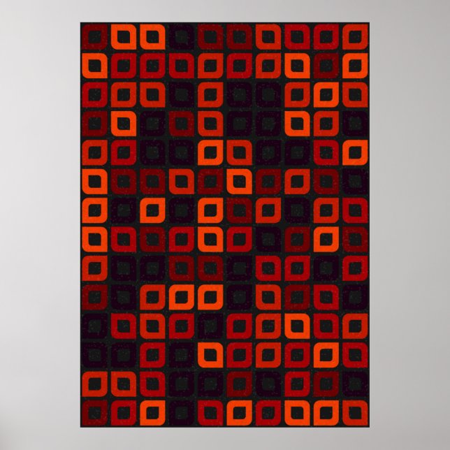 Poster Computação gerativa de padrão geométrico abstrato (Frente)