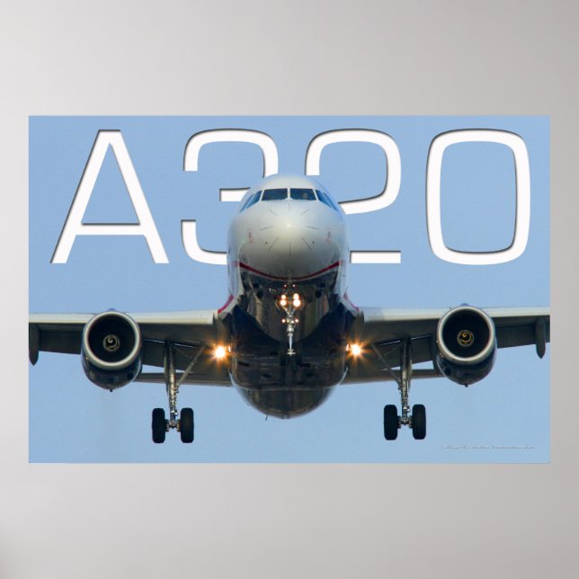 POSTER COMPUTADOR AÉREO A320 (Frente)