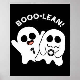 Poster Computador Engraçado Boo-lean Ghost Boolean Pun Da
