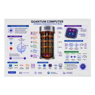 Pôster Computador Quântico