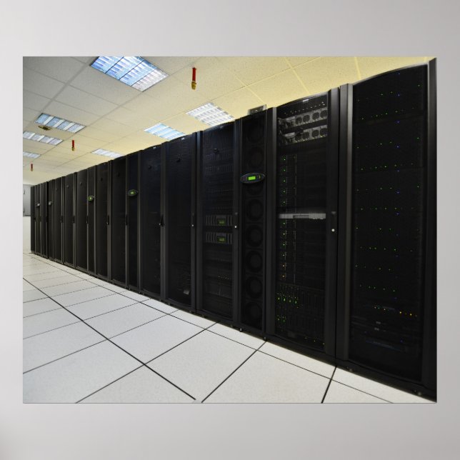 Pôster computadores do data center (Frente)