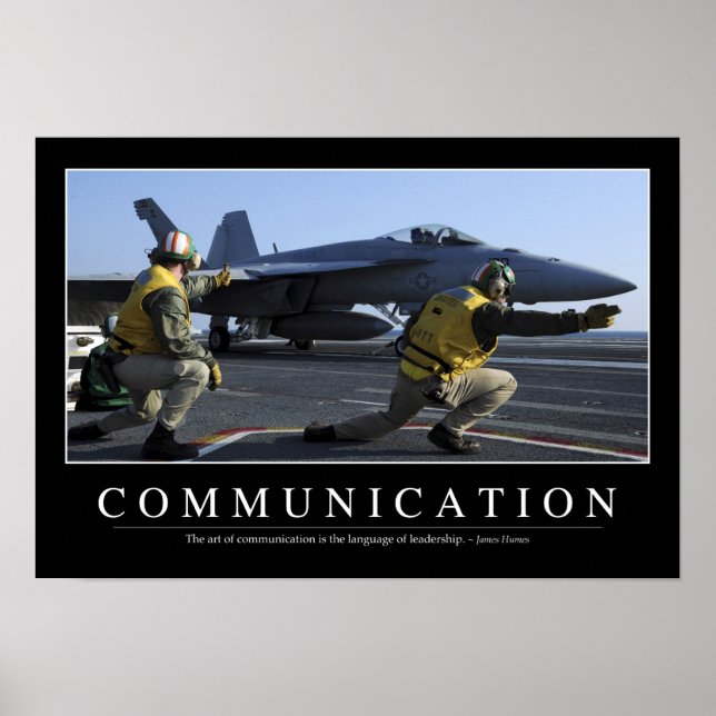 Pôster Comunicação: Cotação Inspiracional (Frente)