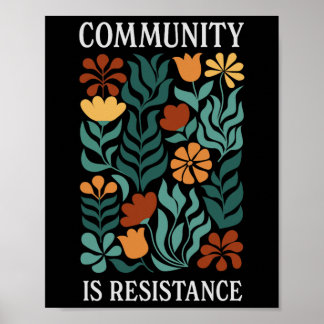 Poster Comunidade É Resistência