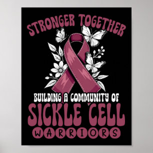Poster Comunidade Mais Forte De Guerreiro De Células Fals
