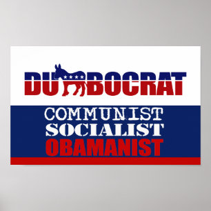 PÔSTER COMUNISTA, SOCIALISTA, OBAMANIST