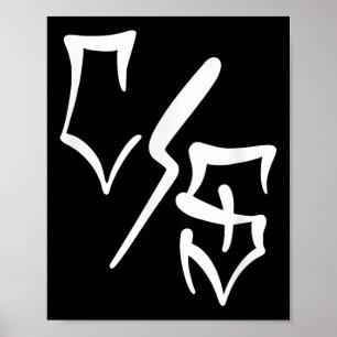 Poster Con Safos Tattoo Grafite Chicano Art Mexicano Amer