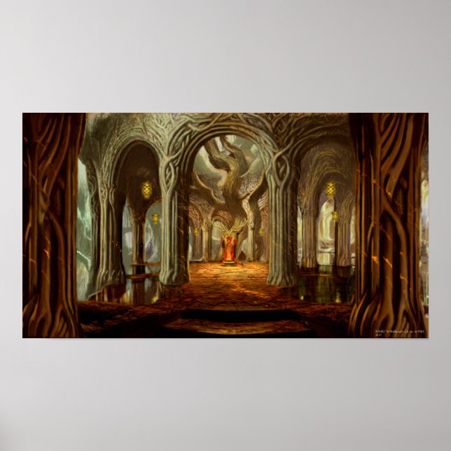 Poster Conceito de Sala Throne do Reino da Madeira (Frente)