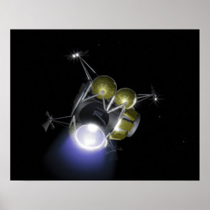 Pôster Conceito de um grupo que sopra fora