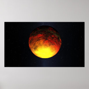 Poster Conceito do artista de Kepler-10b