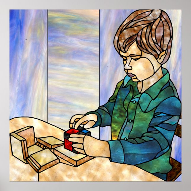 Pôster Concentração com o Cubo Binômico (Frente)