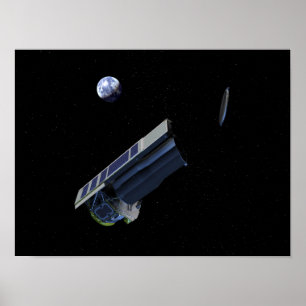 Poster Concepção artística do Spitzer