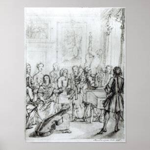 Poster Concert at Montague House, 1736