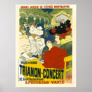 Poster CONCERTO PARA O Excelente Elysee Gardens