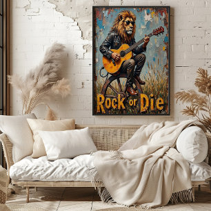 Poster Concertos de campo: hino do leão