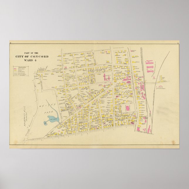 Pôster Concord, Ward 4 (Frente)