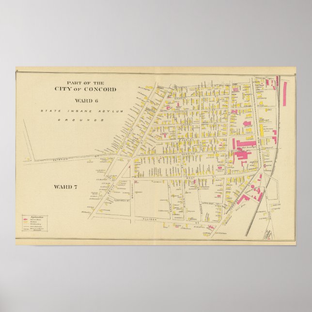 Pôster Concord, Ward 67 (Frente)