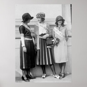 Pôster Concorrentes bonitos: 1920