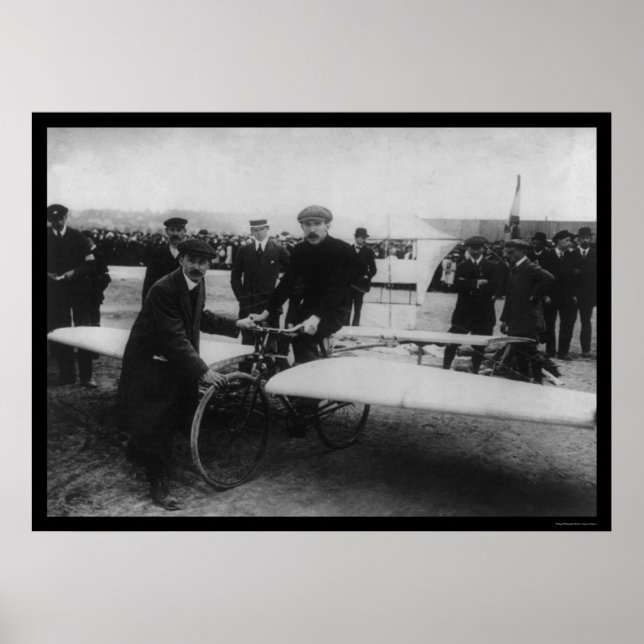 Pôster Concurso Aviette em Moulineaux, França, 1912 (Frente)