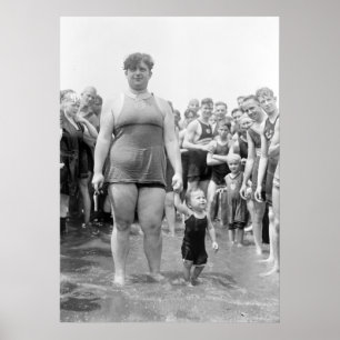 Pôster Concurso de beleza na Bacia Tidal, 1919