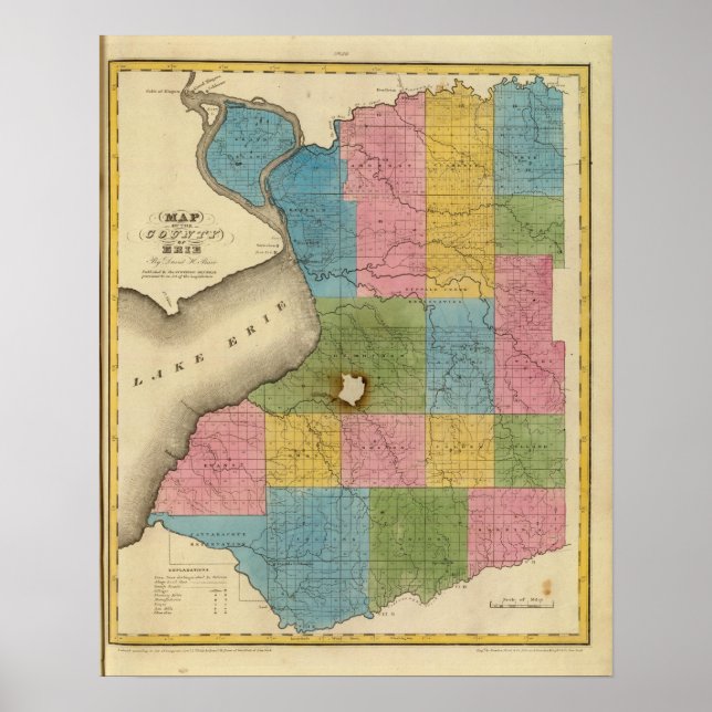 Pôster Condado de Erie (Frente)