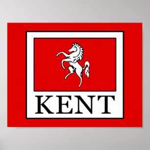 Poster Condado de Kent Inglaterra