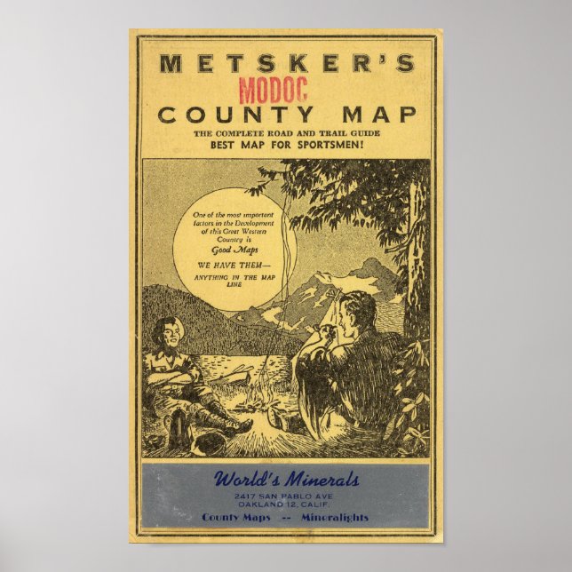 Pôster Condado de Modoc (Frente)