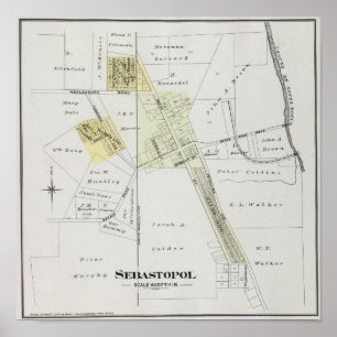 Poster Condado de Sonoma, Califórnia 12