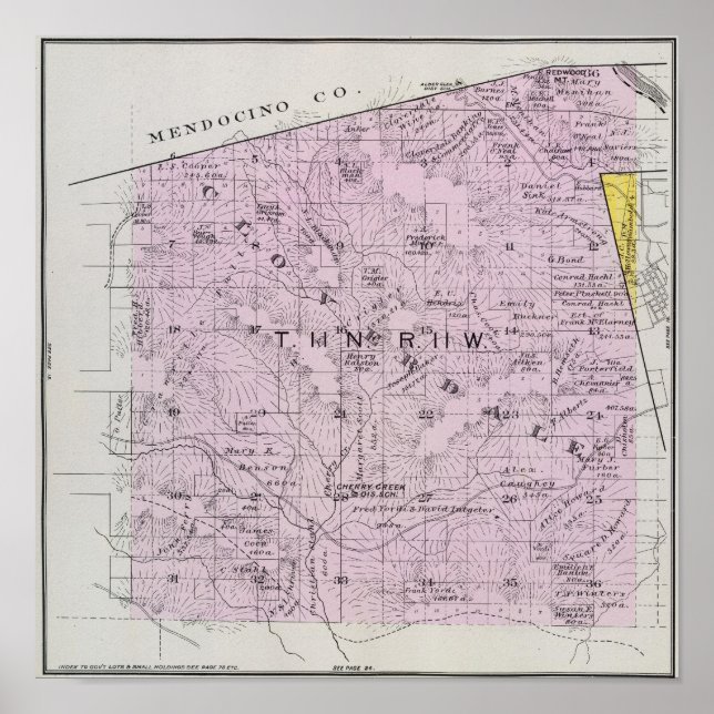 Pôster Condado de Sonoma, Califórnia 7 (Frente)