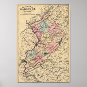 Pôster Condado de Warren, NJ