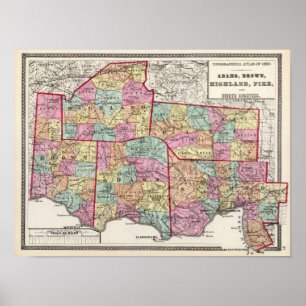 Poster condados de Ohio 2