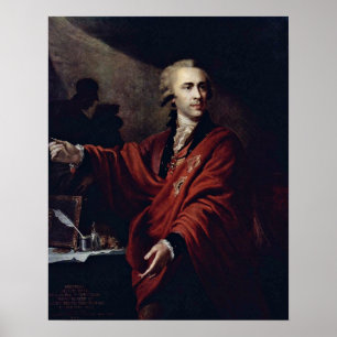 Pôster Conde Alexei Pushkin de Giovanni Lampi, o Velho