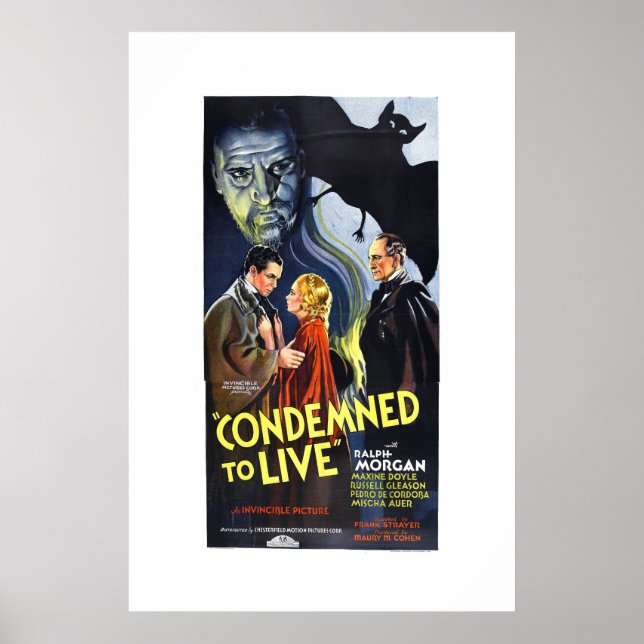 Poster Condenado ao Vivo (xl) (Frente)